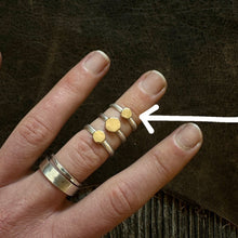 Load image into Gallery viewer, Mixed Metal Reclaimed Ring - Size 4.5