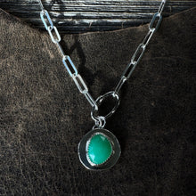 Load image into Gallery viewer, Reclaimed Necklace - Chrysoprase