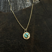 Load image into Gallery viewer, 14k Gold Reclaimed Necklace - Turquoise