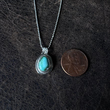 Load image into Gallery viewer, Small Reclaimed Necklace - Turquoise