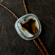 Load image into Gallery viewer, Montana Agate Bolo 3