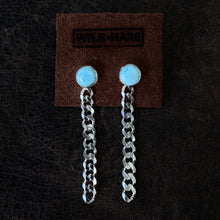Load image into Gallery viewer, Turquoise Chunky Curb Studs 2
