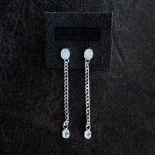 Load image into Gallery viewer, Dainty Curb Studs - Druzy
