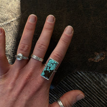 Load image into Gallery viewer, Turquoise Bar Ring
