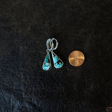 Load image into Gallery viewer, Turquoise Huggies - 1
