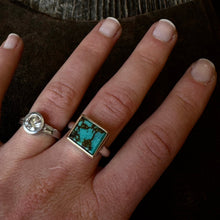 Load image into Gallery viewer, Mixed Metal Ring - Turquoise
