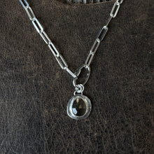 Load image into Gallery viewer, Reclaimed Necklace - African Moonstone
