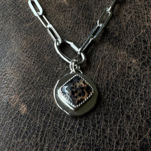 Load image into Gallery viewer, Reclaimed Necklace - Montana Agate 1
