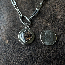 Load image into Gallery viewer, Reclaimed Necklace - Montana Agate 1
