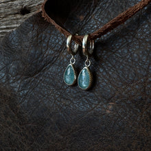 Load image into Gallery viewer, Huggie Hoops - Kyanite

