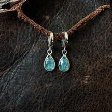 Load image into Gallery viewer, Huggie Hoops - Kyanite

