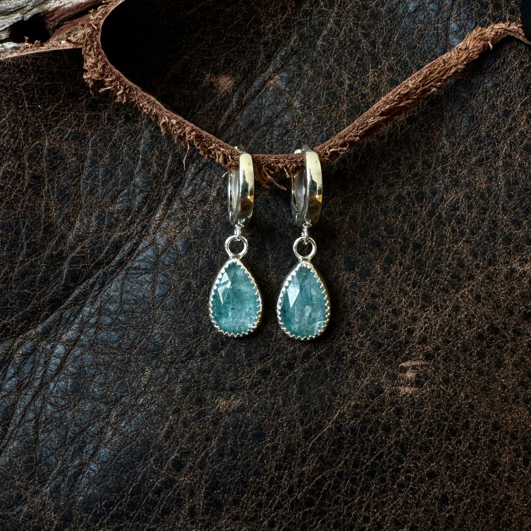 Huggie Hoops - Kyanite