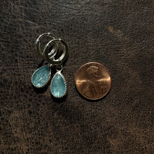 Load image into Gallery viewer, Huggie Hoops - Kyanite
